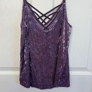 American eagle velvet tank